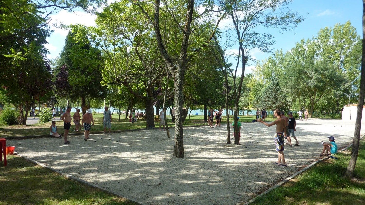 Terrain de pétanque