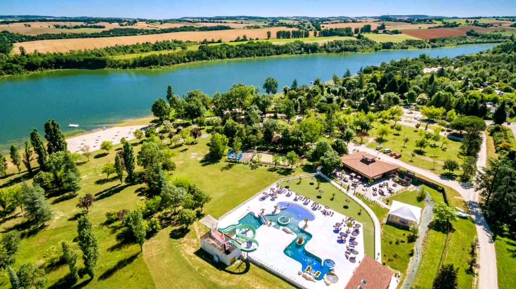 batch Panorama Camping famille piscine lac thoux gers 1