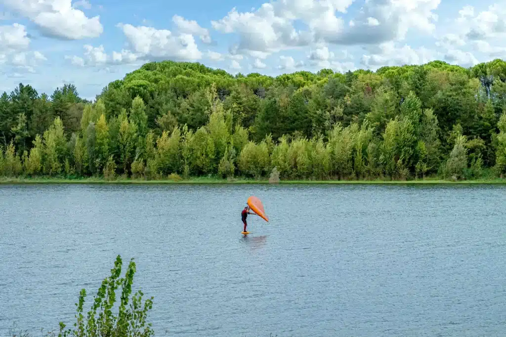 309 Camping Gers Lac de thoux Ciela Village Emplacement Nu